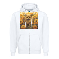 White chow chow Zipper Hoodie - Unal Design