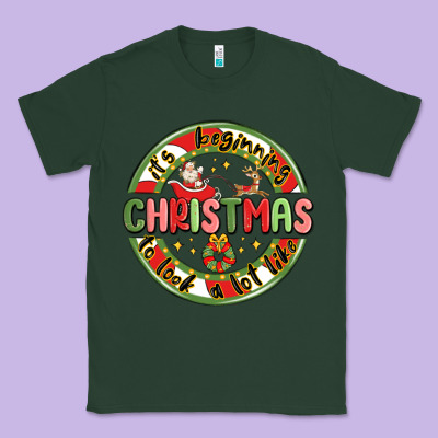 Classic Tee it's beginning to look a lot like christmas
