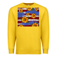 Lemon 4th of July USA flag sunflower 20oz tumbler Premium Sweatshirt - Neo Western