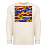 Sandshell 4th of July USA flag sunflower 20oz tumbler Premium Sweatshirt - Neo Western