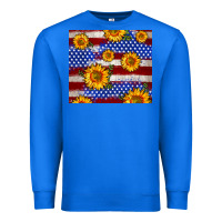 True Royal 4th of July USA flag sunflower 20oz tumbler Premium Sweatshirt - Neo Western