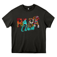 Asphalt Papa Claus Heavy Core Tee - CowhideDigitalArt