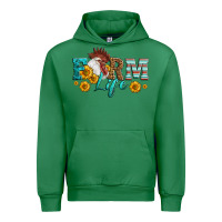 Emerald Western Farm Life Rooster Head Urban Hoodie - LillyAllenDesigns