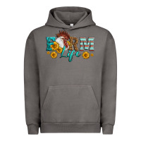 Pigment Tornado Western Farm Life Rooster Head Urban Hoodie - LillyAllenDesigns