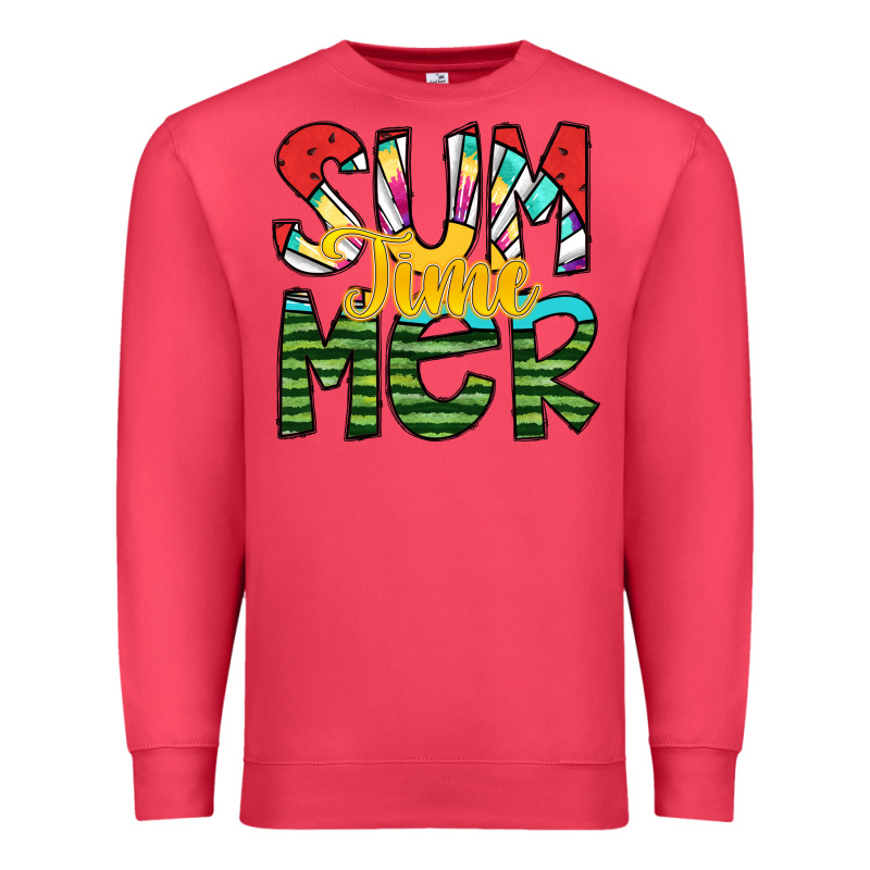 Summer Time Premium Sweatshirt by SublimationCraftShop | Teevron