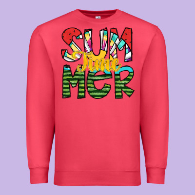Summer Time Premium Sweatshirt Designed By Sublimationcraftshop