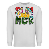 Dove Grey summer time Premium Sweatshirt - SublimationCraftShop
