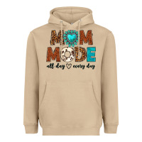 Mom Mode All Day Every Day Heavyweight Hoodie | Teevron