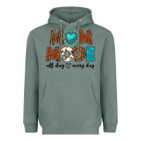 Sage mom mode all day every day Heavyweight Hoodie - texasbilliewilder
