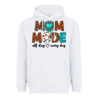 White mom mode all day every day Heavyweight Hoodie - texasbilliewilder