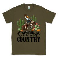 Army Green creepin it country rodeo Classic Tee - MaliasSmallBusiness
