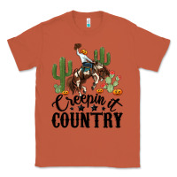 Copper creepin it country rodeo Classic Tee - MaliasSmallBusiness