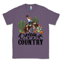 Lavender creepin it country rodeo Classic Tee - MaliasSmallBusiness