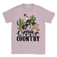 Lilac creepin it country rodeo Classic Tee - MaliasSmallBusiness