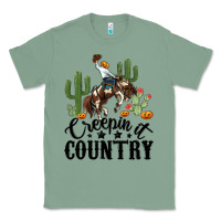 Sage creepin it country rodeo Classic Tee - MaliasSmallBusiness
