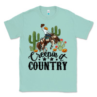 Seafoam creepin it country rodeo Classic Tee - MaliasSmallBusiness