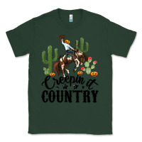 Sports Green creepin it country rodeo Classic Tee - MaliasSmallBusiness