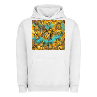 Pigment Lunar Rock Bumble Bees Urban Hoodie - LillyAllenDesigns