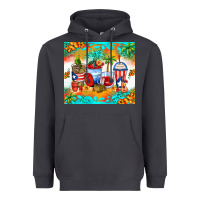 Smoke puerto rico coffee cups Heavyweight Hoodie - Zillion Design Studio