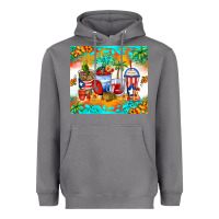 Storm puerto rico coffee cups Heavyweight Hoodie - Zillion Design Studio