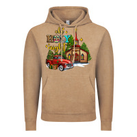 Vintage Coffee the church  holy night western truck Vintage Hoodie - AdoDesignShop