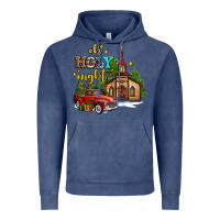 Vintage Denim the church  holy night western truck Vintage Hoodie - AdoDesignShop