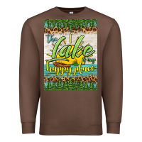 Chestnut the lake is my happy place air freshener Premium Sweatshirt - HRA Design Shop