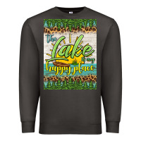 Smoke the lake is my happy place air freshener Premium Sweatshirt - HRA Design Shop