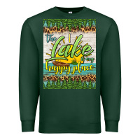 Sports Green the lake is my happy place air freshener Premium Sweatshirt - HRA Design Shop