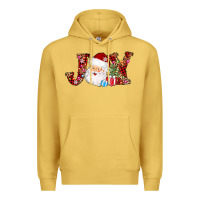 Antique Gold joy christmas santa Premium Hoodie - AdoDesignShop