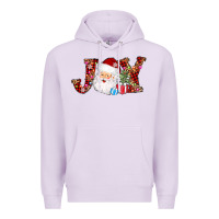 Lilac joy christmas santa Premium Hoodie - AdoDesignShop