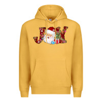 Mustard joy christmas santa Premium Hoodie - AdoDesignShop