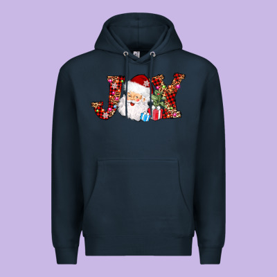 Joy Christmas Santa Premium Hoodie Designed By Adodesignshop