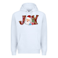 White joy christmas santa Premium Hoodie - AdoDesignShop