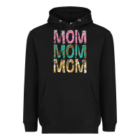 Black mom mom mom mothers day Heavyweight Hoodie - texasbilliewilder