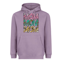 Lavender mom mom mom mothers day Heavyweight Hoodie - texasbilliewilder