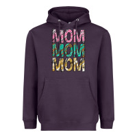 Mom Mom Mom Mothers Day Heavyweight Hoodie | Teevron