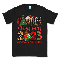 Black family christmas 2023 making memories together Classic Tee - MaliasSmallBusiness