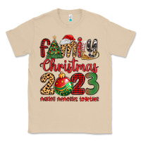 Mushroom family christmas 2023 making memories together Classic Tee - MaliasSmallBusiness
