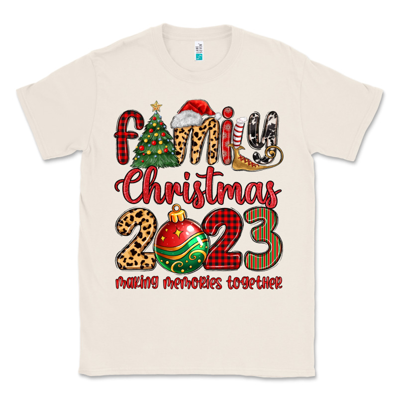 Family Christmas 2023 Making Memories Together Classic Tee by MaliasSmallBusiness | Teevron