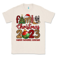 Natural family christmas 2023 making memories together Classic Tee - MaliasSmallBusiness