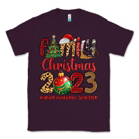 Plum family christmas 2023 making memories together Classic Tee - MaliasSmallBusiness
