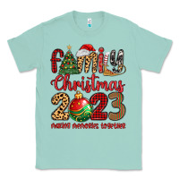 Seafoam family christmas 2023 making memories together Classic Tee - MaliasSmallBusiness