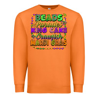 Carrot beads parades king cake crawfish mardi gras Premium Sweatshirt - FaDigitalArtStudio
