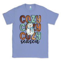 Colony Blue cozy season snowman Classic Tee - MaliasSmallBusiness