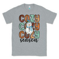Heather Grey cozy season snowman Classic Tee - MaliasSmallBusiness