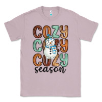 Lilac cozy season snowman Classic Tee - MaliasSmallBusiness