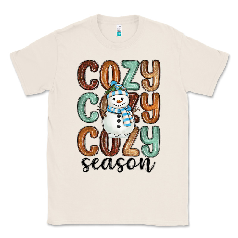Cozy Season Snowman Classic Tee by MaliasSmallBusiness | Teevron