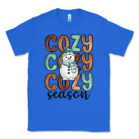 True Royal cozy season snowman Classic Tee - MaliasSmallBusiness