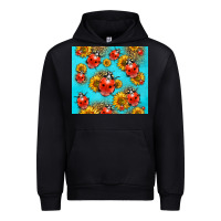 Western Sunflowers Ladybug Urban Hoodie | Teevron